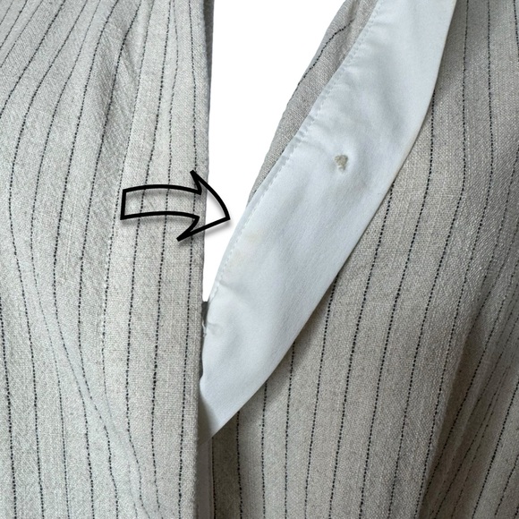 Tuckernuck | NEW Natural Stripe Kate Short Sleeve Midi Dress Size M - Picture 12 of 12